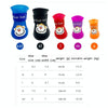 XL Orange Dog Rain Boots, Waterproof & Non-Slip Silicone, 9-15kg