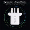 20WACB 20W QC3.0 + PD Quick Charger, Plug Specification:AU Plug(White)