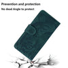 For Realme 13+ Global Tiger Embossing Pattern Flip Leather Phone Case(Green)