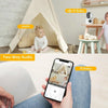 4MP HD Smart WiFi Camera, Indoor PTZ Security Cam, AU Plug, White