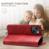 For Samsung Galaxy S25 Ultra 5G Suteni Calf Texture Horizontal Flip Leather Phone Case(Red)
