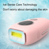 Home Laser Freezing Point Hair Removal Apparatus Full Body Beauty Portable Hair Removal Apparatus, Style: EU Plug(Freezing Point Pink)