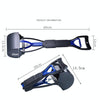 Foldable Long Handle Pooper Scooper Green - Dog Waste Picker