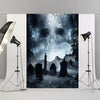 2.1m X 1.5m Halloween Photography Background Cloth Party Decoration Cloth