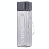 500ml Simple Square Mug Portable Leak-Proof Plastic Cup Sports Camping Bottle(Grey)