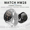 HW28 1.39-inch IP67 Waterproof Health Monitoring Bluetooth Call Smart Watch with NFC Payment(Black)