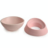 Tilted Cat & Dog Bowl, Anti-Skid, Pink