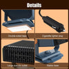 12V Car-mounted High-power Heater Winter Defog Heater(Navy Blue)