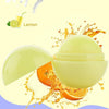3 PCS Natural Plant Organic Sphere Ball Lipstick Embellish Lip Balm(Purple)