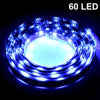 1.7W Blue Light 60 LED 3528 SMD Waterproof Flexible Car Strip Light, DC 12V, Length: 1m