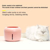 Automatic Pet Water Fountain, 2.5L, Pink, Filter Included