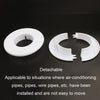 82mm Split Air Conditioning Wall Hole Decorative Cover Plug