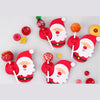 2 Packs Christmas Baking Decoration Cute Santa Penguin Lollipop Paper Card(Penguin)