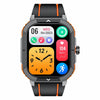 LEMFO HK56 2.06 inch BT5.3 IP68 Sport Smart Watch, Support Bluetooth Call / Message Notification / Heart Rate / Blood Pressure Health Monitor(Orange)
