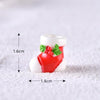 4pcs Christmas Micro Landscape Decorations Resin Craft Gifts Home Decoration Ornaments, Spec: Socks No.6