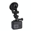 PULUZ Car Suction Cup Mount with Screw & Tripod Mount Adapter & Storage Bag for GoPro, Insta360, DJI and Other Action Cameras