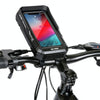 WILD MAN FK2 0.6L Bicycle Waterproof Mobile Phone Storage Box Handlebar Phone Navigation Holder(Black)