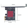 PCI-E 1X GEN3 To SATA3.0 Expansion Card 2 Ports 6Gbps Transfer Expansion IPFS Hard Disk