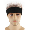Wig Landlord Hat Retro Street Sailor Hat Skullcap without Eaves, Size: M (56-58cm)(White+Coffee )