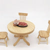 1:12 Mini House Toy Simulation Christmas Turkey Kitchen Decoration(Brown)