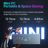 MN22 Barebone Mini PC, AMD Athlon Gold 3150U CPU, No RAM+Hard Disk, Support 3 Screens Output(Silver Grey)