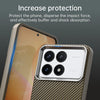 For Redmi K70 Pro Carbon Fiber Series IMD Phone Case(Brown)