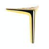 LH-XY-0010 Sofa Cabinet Metal Leg Furniture Leg, Height: 19cm(Titanium)