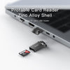 Yesido GS20 USB 2.0 to TF Card Portable Mini OTG Card Reader(Black)