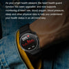 Ochstin 5HK46P 1.36 inch Round Screen Leather Strap Smart Watch with Bluetooth Call Function(Black)