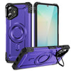 For Samsung Galaxy A06 Lens Holder MagSafe Phone Case(Purple)