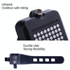 Intelligent Steering Brake Tail Light USB Rechargeable Bicycle Light Cycling Warning Safety Light