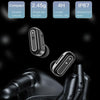 X9 1.85 inch Square Screen 2 in 1 Bluetooth Earphone Smart Watch(Black)