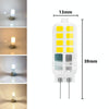 G4 AC/DC12V 3W Flicker-free Replacement LED Halogen Lamp Beads, Light Color: Natural White(Milky White Cover)
