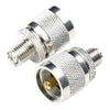 UHF Male to Mini UHF Female RF Adapter