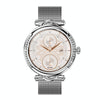 CF32 1.27 inch Screen Lady Smart Watch, Steel Band, Support Female Physiology Monitoring & 100+ Sports Modes(Silver)