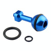 PULUZ 1/4 inch Screw Aluminum Ball Adapter Mount for GoPro, Insta360, DJI and Other Action Cameras, Diameter: 2.5cm(Blue)