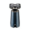 Men Multifunctional Electrical Shaver Rechargeable 5-Blade Shaving Razor(Dark Blue)