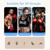 Bluetooth Music Boxing Machine Countable Rechargeable Fitness Equipment With Adult & Child Gloves Pink Blue