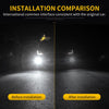 2 PCS 9006 DC9-16V / 8.2W / 6000K / 655LM Car Auto Fog Light 66LEDs SMD-2016 Lamps