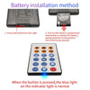 HI.GROOM Car LED Customized Pixel Emoji Lights Bluetooth Remote Control Interactive AI Screen, Style: With Remote Control