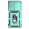 For Samsung Galaxy A16 5G Sliding Camshield Holder Phone Case(Green)