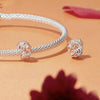 S925 Sterling Silver Rose Bracelet DIY Beaded Accessories(BSC1010)