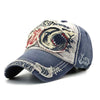 13948 Shark Pattern Washable Baseball Cap Spring and Autumn Sun Hat, Size:One Size(Grey)