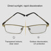 Dual-purpose Photochromic Presbyopic Glasses, +4.00D(Gold)