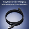 YESIDO CA159 1.2m 27W USB-C / Type-C to 8 Pin Auto Power-off Charging Cable(Black)
