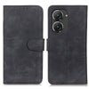 For Asus Zenfone 9 / Zenfone 10  KHAZNEH Retro Texture Leather Phone Case(Black)