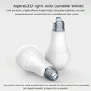 Original Xiaomi Youpin Aqara 9W E27 2700K-6500K 806LM LED Light Bulb, HomeKit APP Control(White)