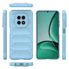 For Realme V60 5G Magic Shield TPU + Flannel Phone Case(Light Blue)
