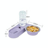 Rotating Pet Bowl with Waterer, Green (No Bowls)