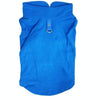 Warm Fleece Dog Coat, Dark Blue, Size L - Pug, French Bulldog